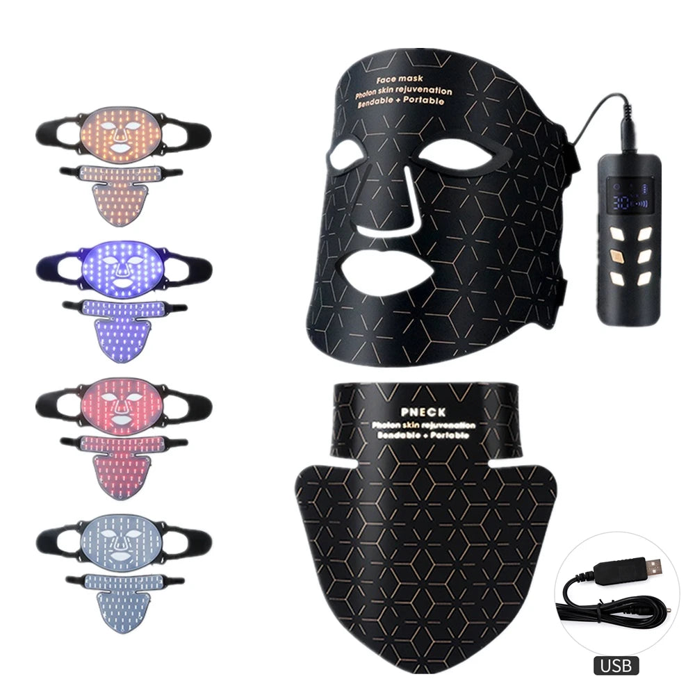 LED LIGHT THERAPY SKINCARE MASK